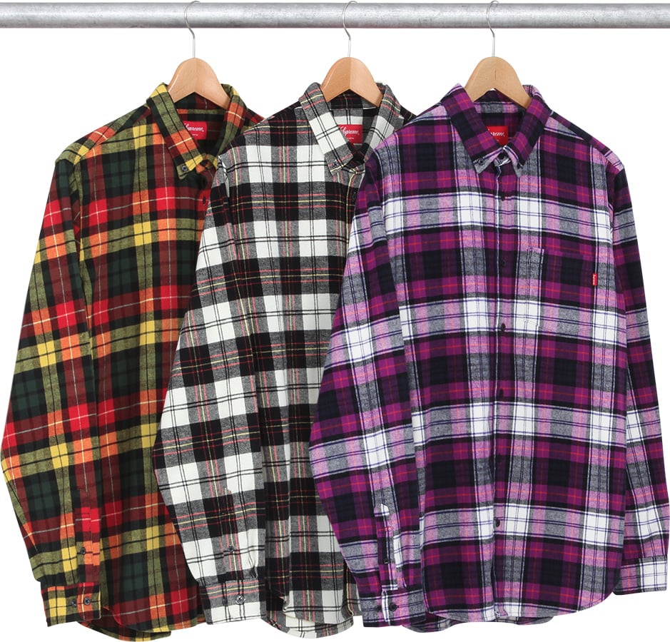 Tartan Flannel Shirt - fall winter 2014 - Supreme