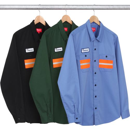 Supreme Hi-Vis Work Shirt for fall winter 14 season