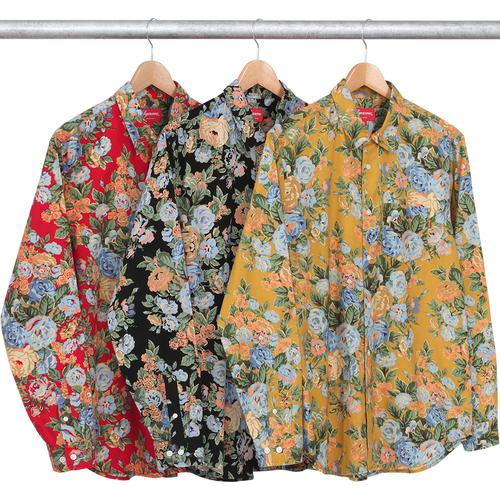 Details on Flowers Shirt from fall winter 2014