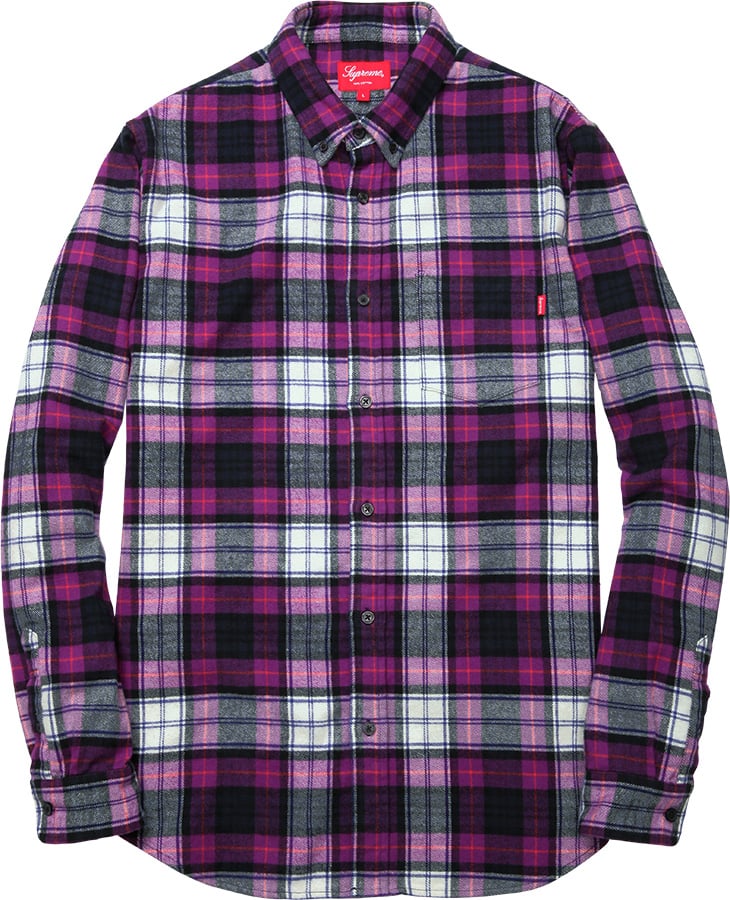 Details Supreme Tartan Flannel Shirt - Supreme Community