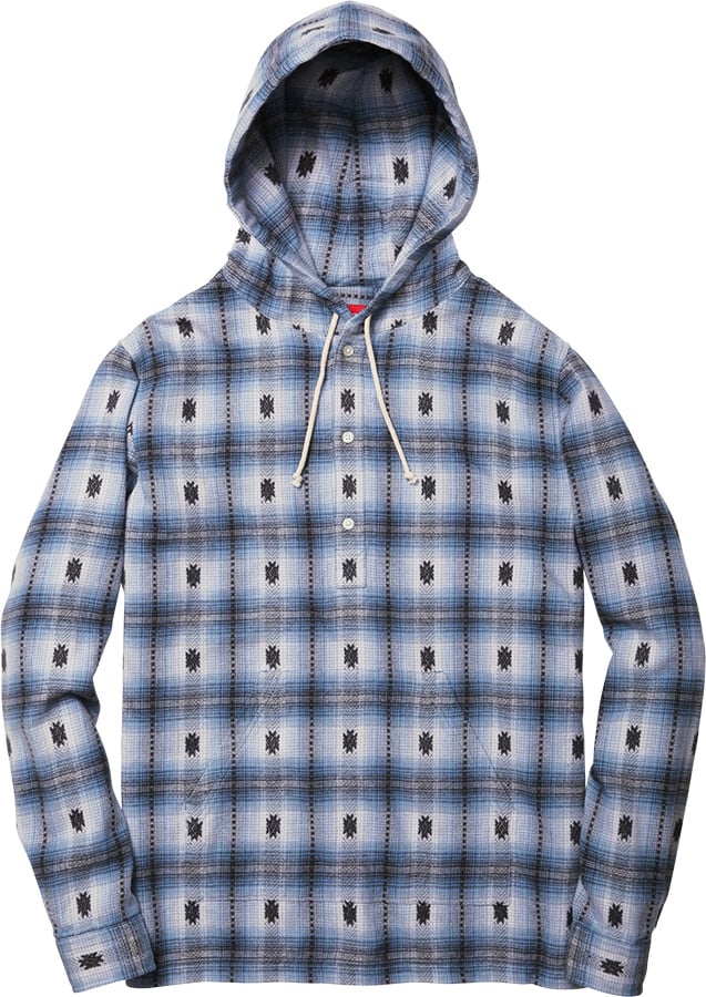 Shadow Plaid Hooded Shirt - fall winter 2014 - Supreme