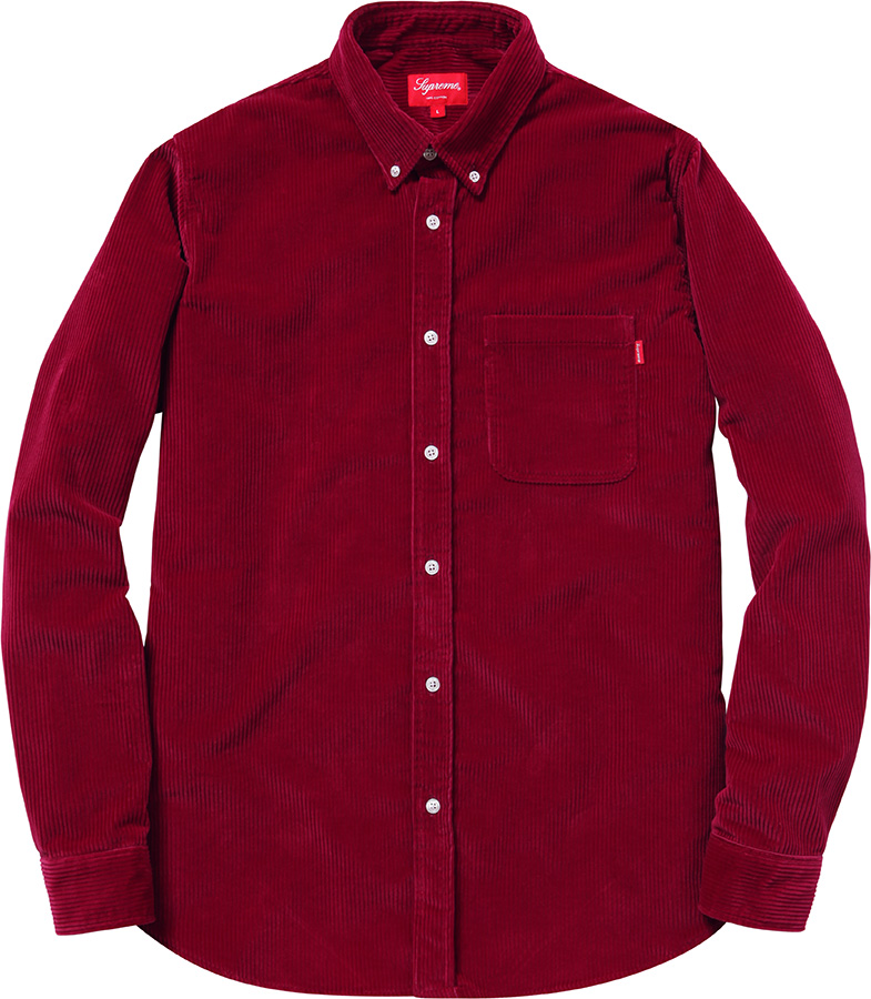 Heavy Corduroy Shirt - fall winter 2014 - Supreme