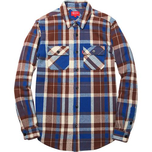 Details on Heavyweight Plaid Shirt None from fall winter 2014