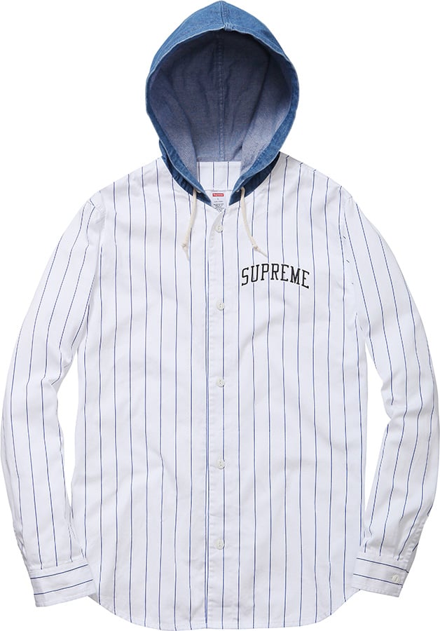 Supreme Hooded Baseball Jersey Fall/Winter 2014