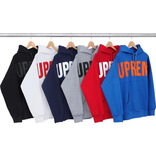 Supreme Banner Pullover for fall winter 14 season