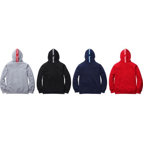 Supreme Logo Tape Zip Up for fall winter 14 season