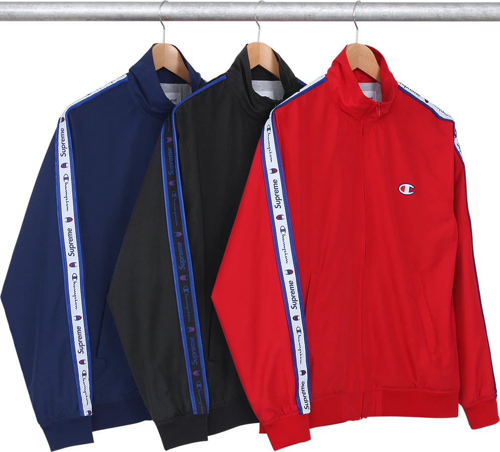 supreme warm up jacket