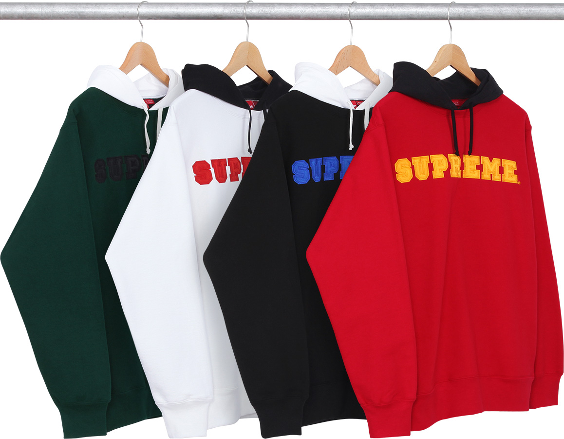 Hooded Crewneck Pullover - fall winter 2014 - Supreme
