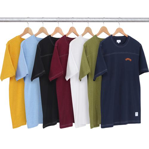 Supreme Contrast Stitch Arc Logo Top for fall winter 14 season