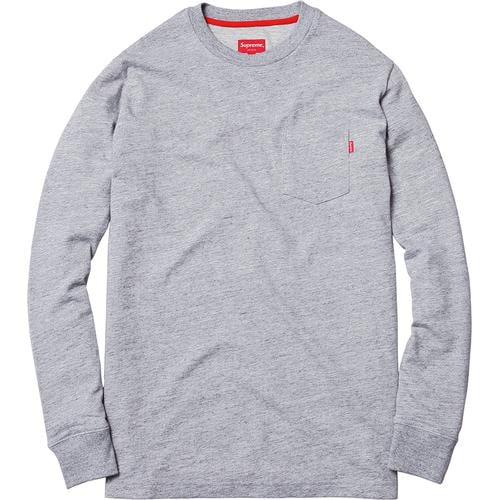 Supreme L S Pocket Tee for fall winter 14 season