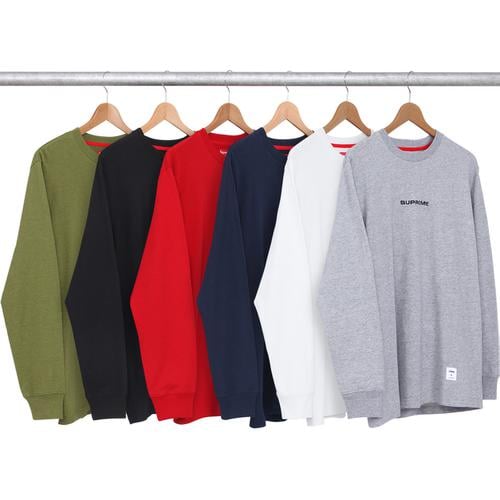 Supreme Competition L S Top for fall winter 14 season