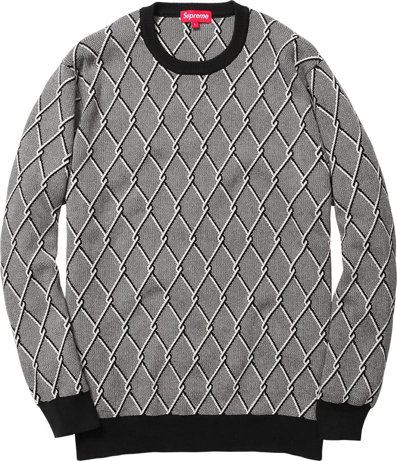 Chain Link Sweater - fall winter 2014 - Supreme