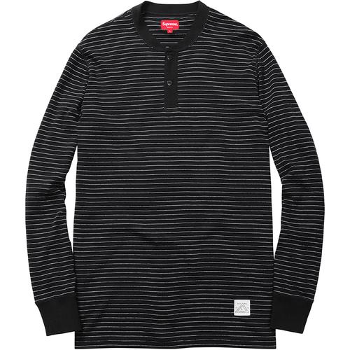 Details on Pinstripe Thermal Henley None from fall winter 2014