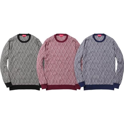 Supreme Chain Link Sweater for fall winter 14 season