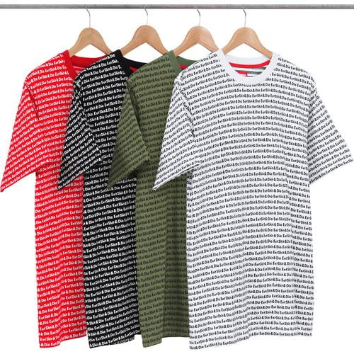 Supreme ESD Jacquard Top for fall winter 14 season