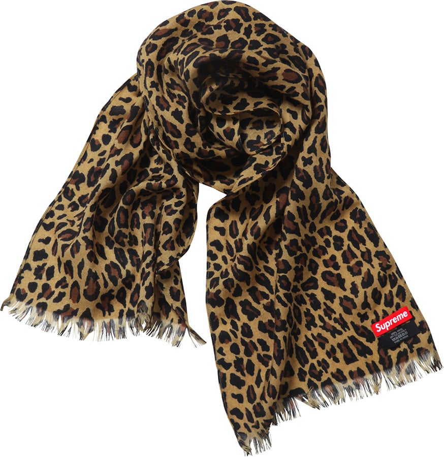 Louis Vuitton Supreme LV Print Winter Scarf