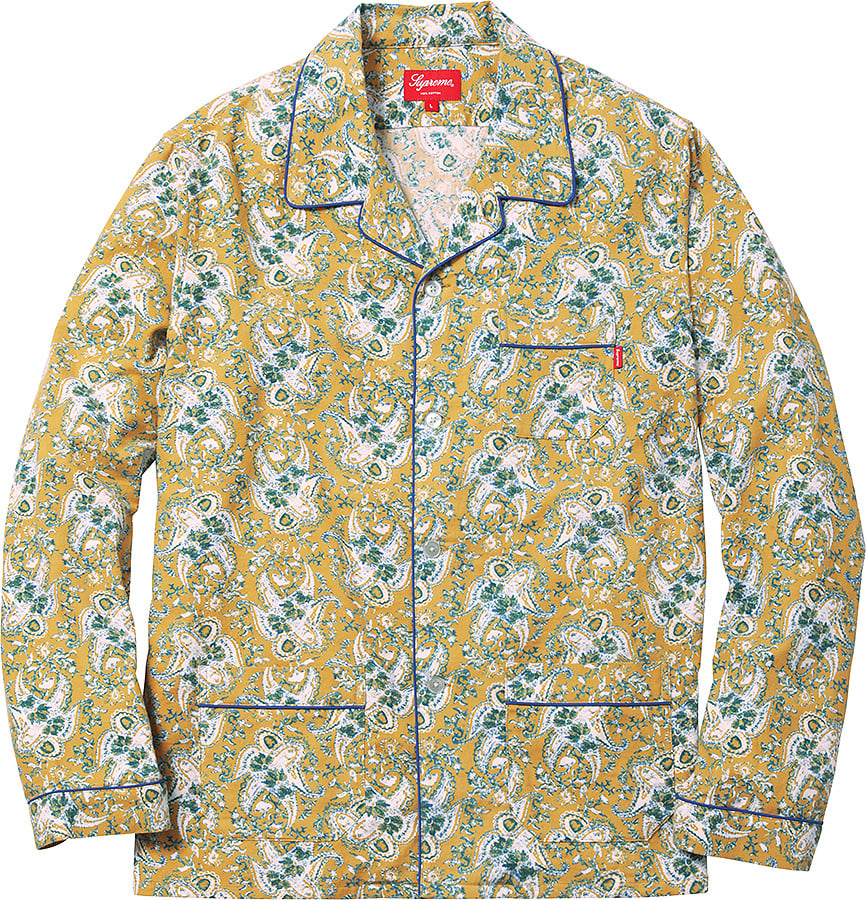 Paisley Flannel Pajama Set - fall winter 2015 - Supreme