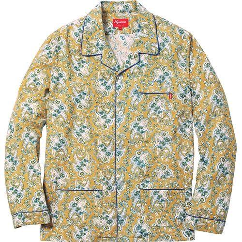 Supreme Paisley Flannel Pajama Set for fall winter 15 season