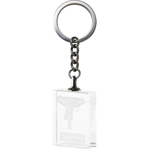 Supreme 3D Lucite Uzi Keychain for fall winter 15 season