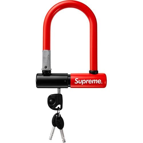 Details on Supreme Kryptonite U-Lock from fall winter
                                            2015