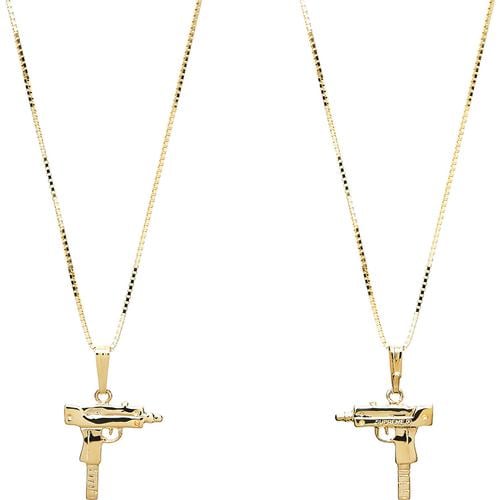 Details on Uzi Gold Pendant from fall winter
                                            2015