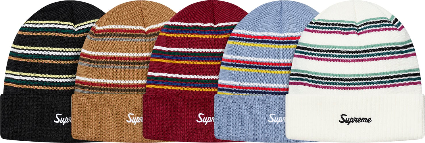 Fil Bekendtgørelse kaldenavn Multi Stripe Beanie - fall winter 2015 - Supreme