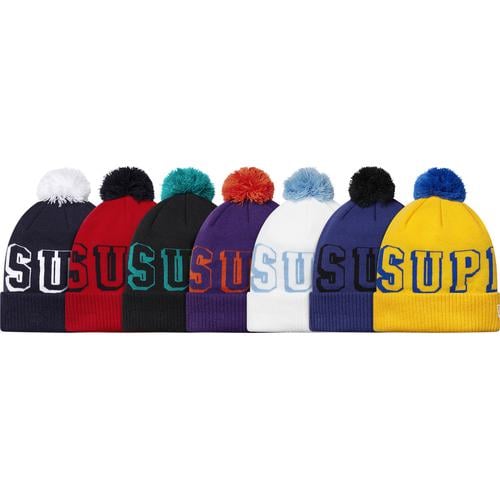 Supreme New Era Banner Beanie for fall winter 15 season