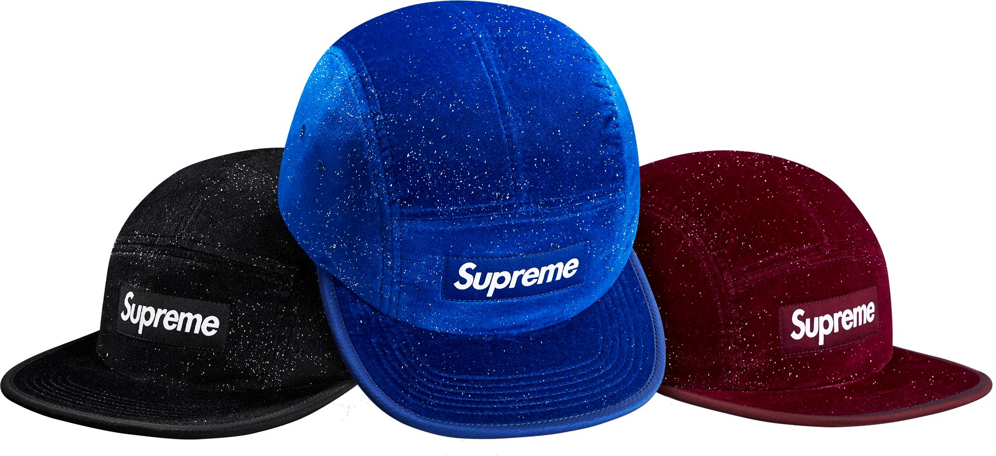 Velvet Camp Cap - fall winter 2015 - Supreme