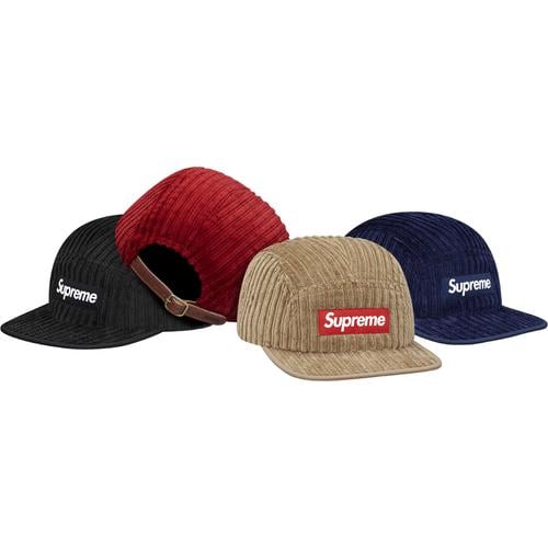 Supreme Hi-Lo Cord Camp Cap for fall winter 15 season