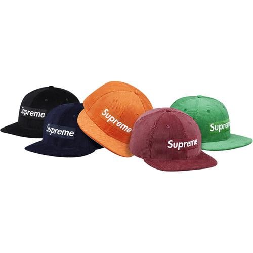 Supreme Corduroy Box Logo New Era for fall winter 15 season