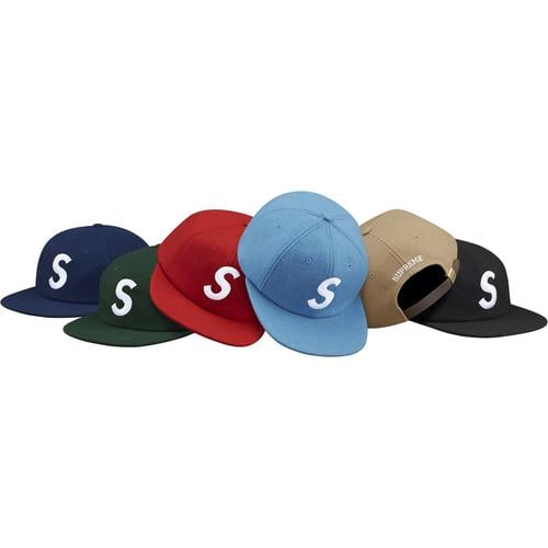 Supreme Wool S Logo 6-Panel  for fall winter 15 season