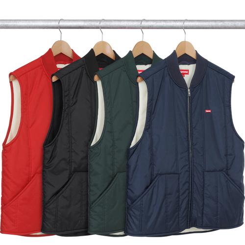 Supreme Shop Vest for fall winter 15 season