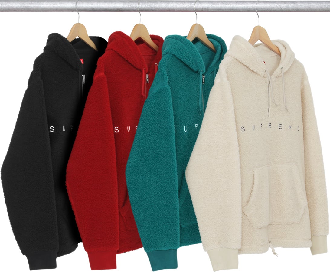 Sherpa Fleece Pullover - fall winter 2015 - Supreme