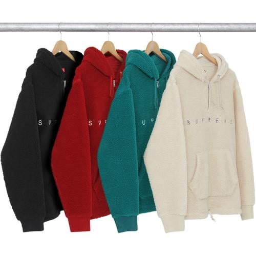 Supreme Sherpa Fleece Pullover for fall winter 15 season