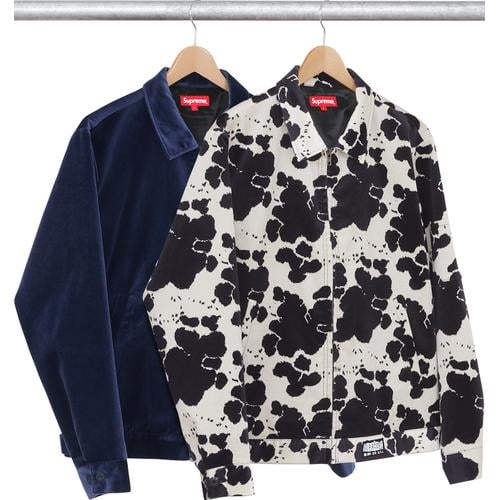 Supreme Velveteen Work Jacket for fall winter 15 season