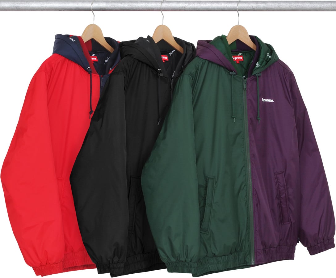 supreme 2 tone sideline jacket