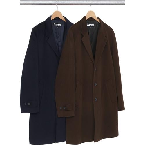 Supreme Wool Overcoat for fall winter 15 season