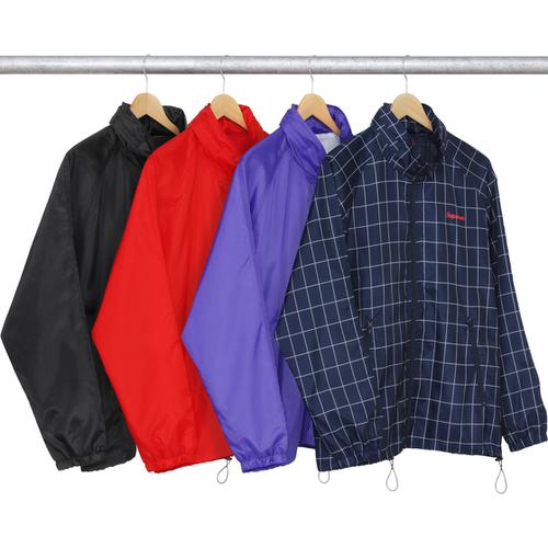 Supreme Windbreaker Warm Up Jacket for fall winter 15 season