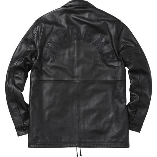 Details on Supreme Champion Leather Coaches Jacket None from fall winter
                                                    2015