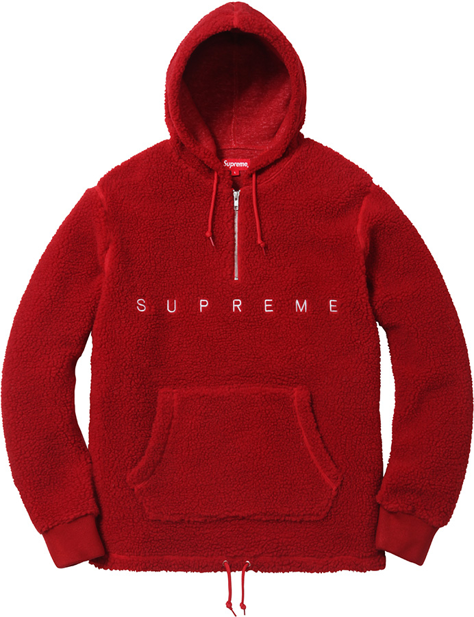 Sherpa Fleece Pullover - fall winter 2015 - Supreme