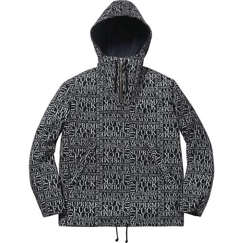 Details on Fuck 'Em All Denim Hooded Pullover None from fall winter
                                                    2015