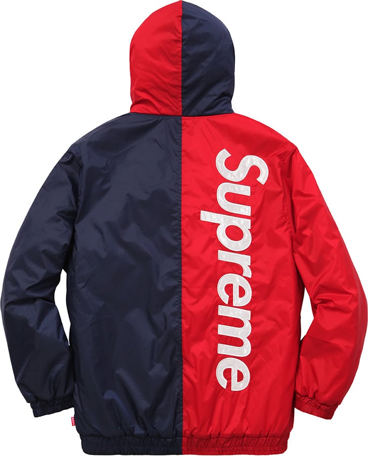 2-Tone Hooded Sideline Jacket - Supreme Community
