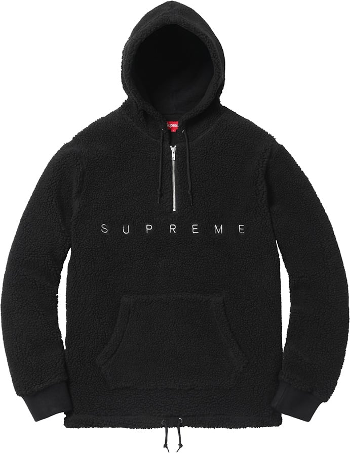 Sherpa Fleece Pullover - fall winter 2015 - Supreme