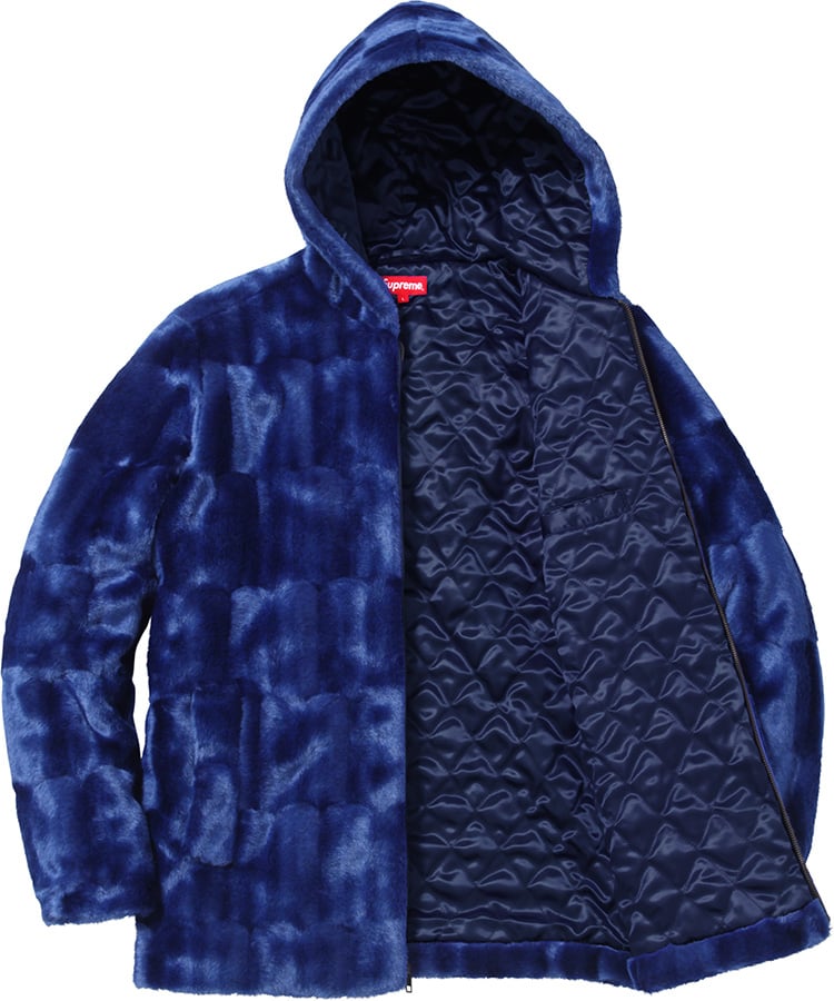 Details Supreme Faux Fur Hooded Zip Jacket - Supreme Community