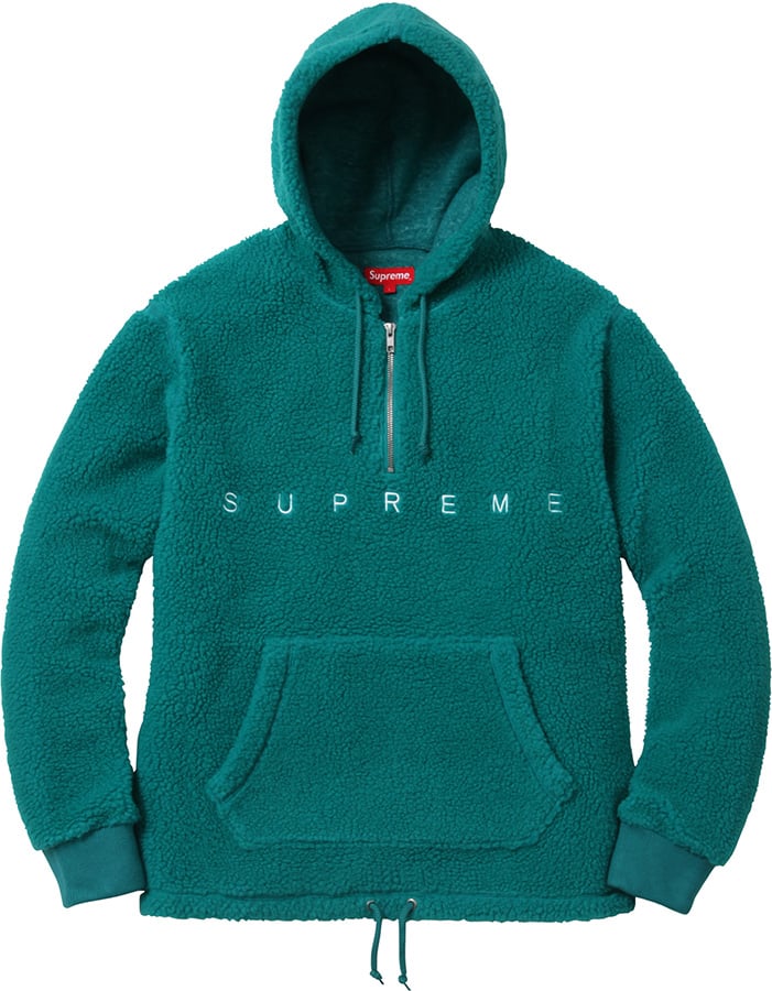 Sherpa Fleece Pullover - fall winter 2015 - Supreme