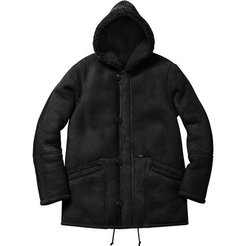 Details on Supreme Schott Hooded Shearling None from fall winter 2015