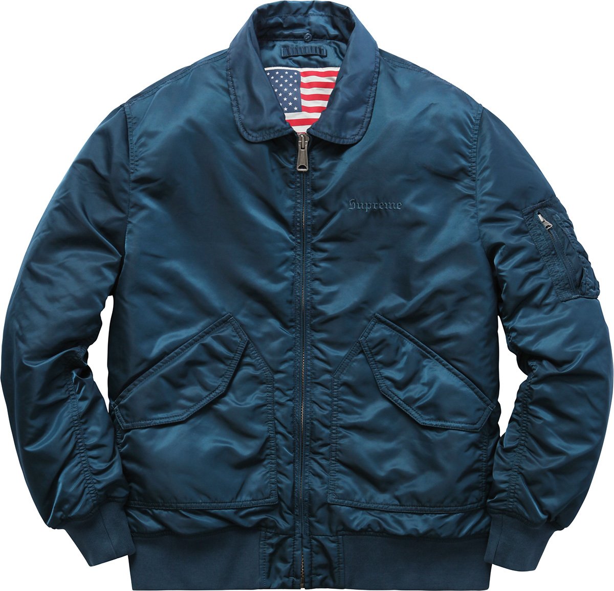 supreme tanker jacket ma-1