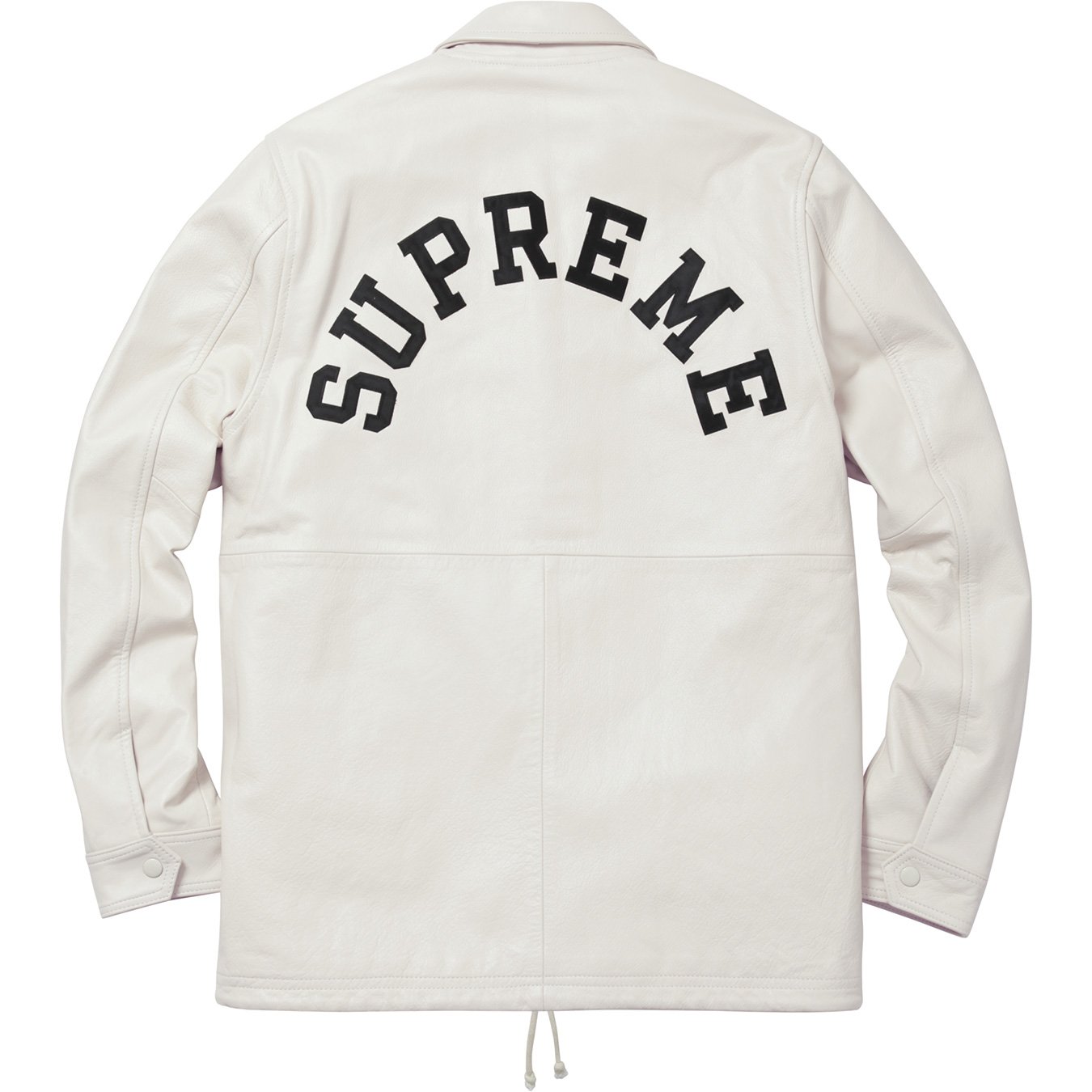 Supreme Champion Leather Coach Jacket-