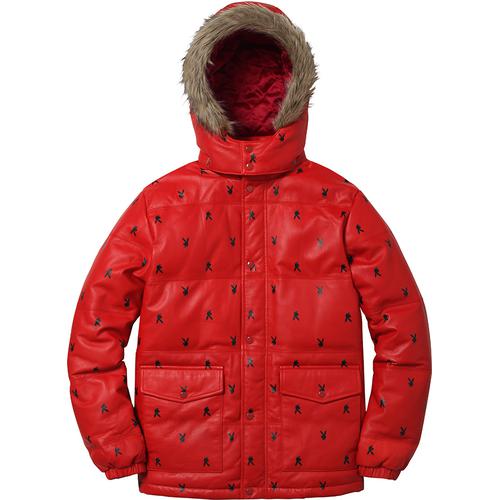 Details on Supreme Playboy© Leather Puffy Jacket None from fall winter
                                                    2015