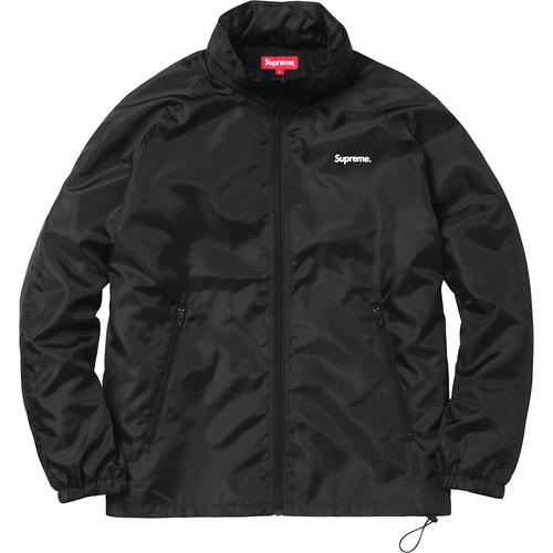 Details on Windbreaker Warm Up Jacket None from fall winter 2015